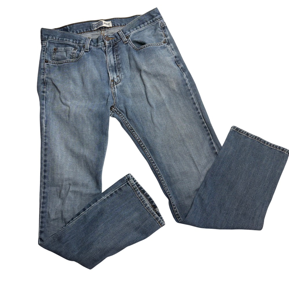 Signature by Levi Strauss & Co. Jeans Men's 32x32 Regular Straight Leg Denim
